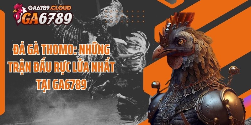 Đá Gà Thomo: Những Trận Đấu Rực Lửa Nhất Tại Ga6789