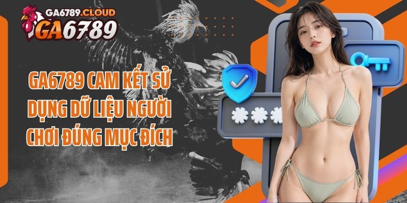 Ga6789 cam kết sử dụng dữ liệu người chơi đúng mục đích